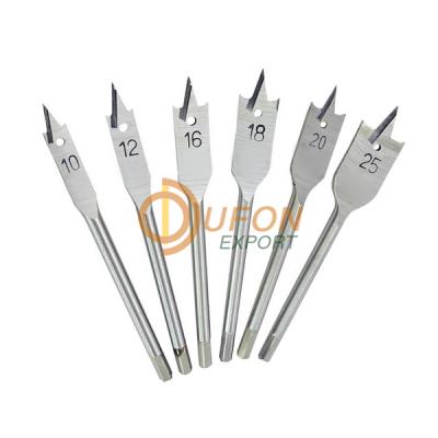 Dufon Centre and Flat Drill Bits Set