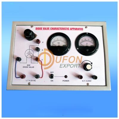 Diode Valve Characteristics Apparatus