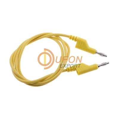 Yellow Stack able Plug Leads
