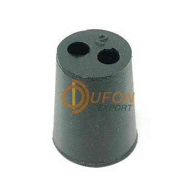 2 Hole Rubber Stopper