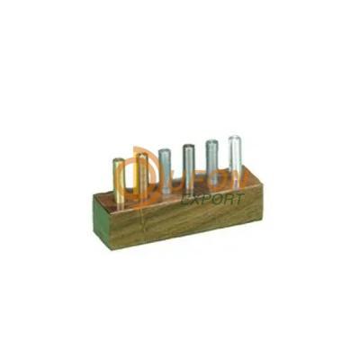 Metal Cylinders wood case Set