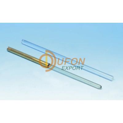 Glass/Brass Friction Rod