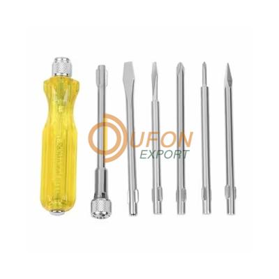 Screwdriver, flat, 6, 1 pc/set