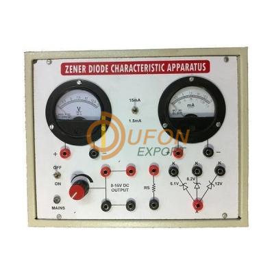 Zener Diode Characteristics Apparatus Forward and Reverse V-I Characteristics