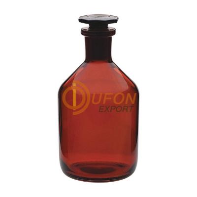 Reagent Bottle, narrow-mouth, Amber Glass (250 ml, capacirty)