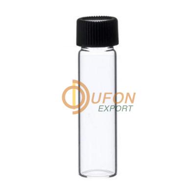 Vial, screw-neck, 50 ml. (with screw-type plastic cap)