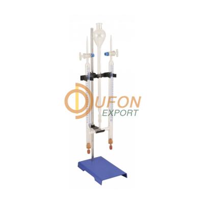 Hoffman Voltameter (PTFE) with Electrodes