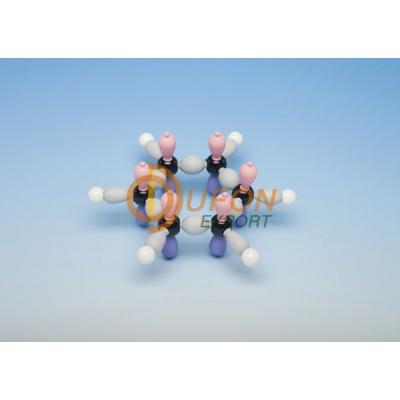 Hybridized Benzene C6H6 Model Set