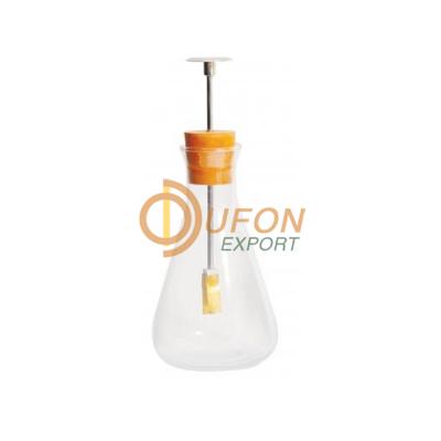 Gold Leaf Electroscope in Flask