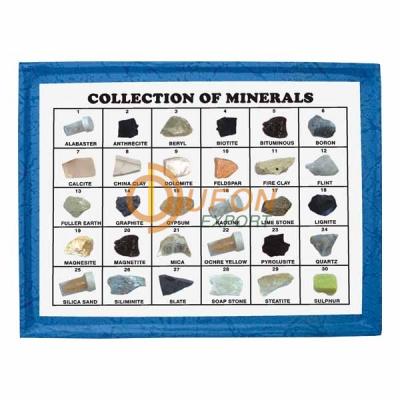Collection of 30 Minerals