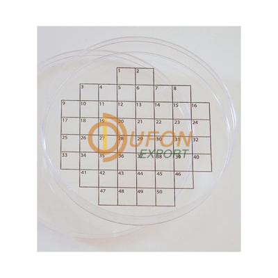 Gridded Petri Plate