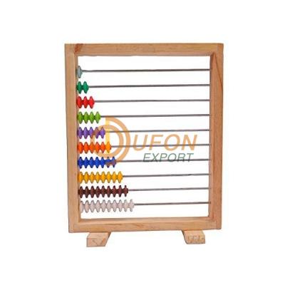 Counting Abacus Wooden with 55 Beads