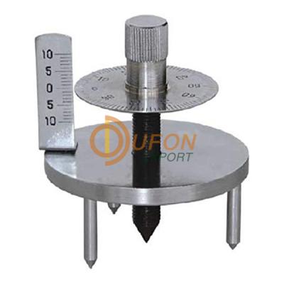 Spherometer Double Disc (Stainless Steel)