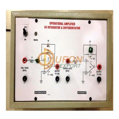 Study of Operational Amplifier as Differentiator and Integrator