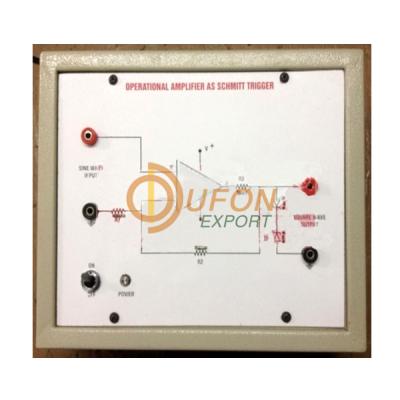 Study of Operational Amplifier as Schmitt Trigger