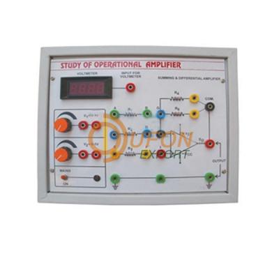 Study of Operational Amplifier as Sine to Square Wave Converter