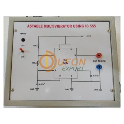 Astable Multivibrator using IC 555