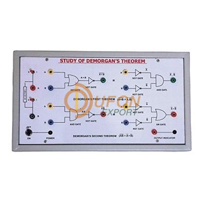 Verification of Logic Gates and Demorgan Theorems using TTL logic Gates