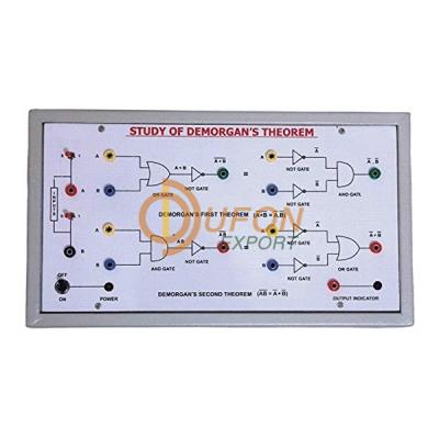 Verification of Logic Gates and Demorgan Theorems using TTL logic Gates