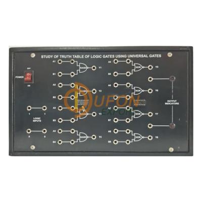 Verification of truth tables of Logic gates using NAND Gate