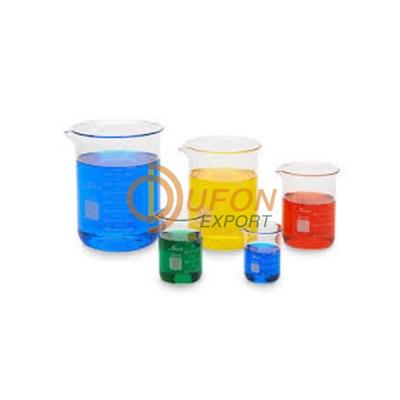 Squat Form Beakers, Borosilicate Glass, Premium