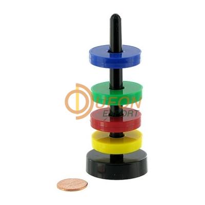 Coloured Floating Magnets