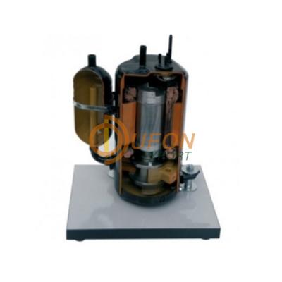 Dufon Cut Section Model Of Rotary Hermetic Compressor