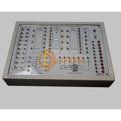 Study of Encoder and Decoder Circuits Decimal to BCD Encoder and BCD to 7-segment Decoder