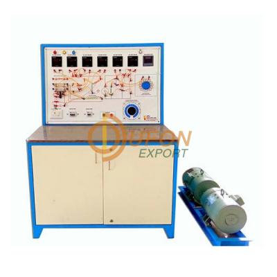 Experimental Setup for V and Curves of Synchronous Motor