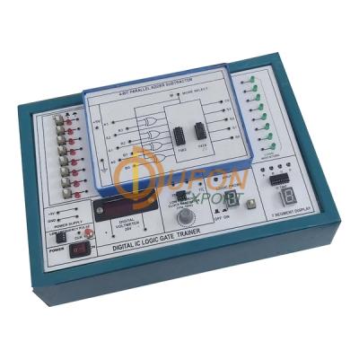 Logic Gate Circuit Trainer and Digital Computer-II [Bread Board Model]