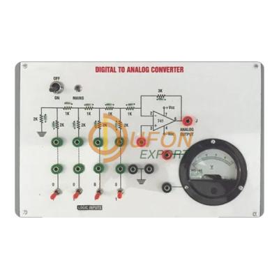 Digital to Analog D and A Convertor using R-2R Network