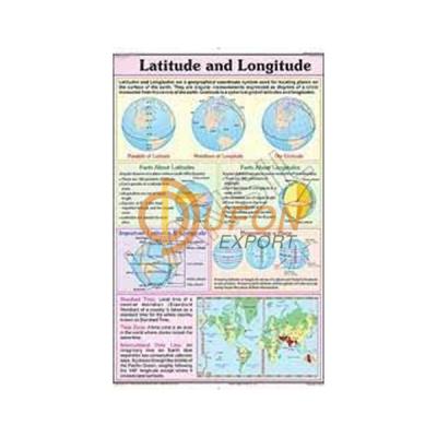Latitude and Longitude Chart