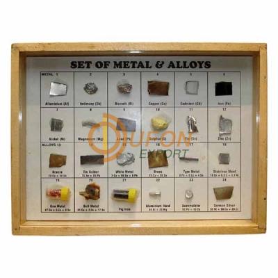 Collection of 24 Metals and Alloys