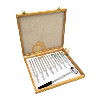 Aluminium Tuning fork Boxed Set of 8