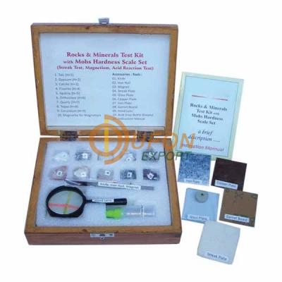 Collection of 9 Mohs Hardness Set