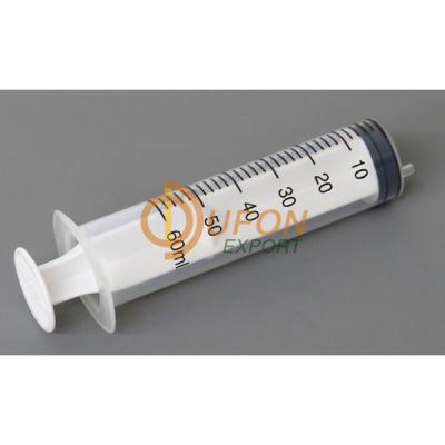 Plastic Gas Syringe 60 CC and ml 2oz