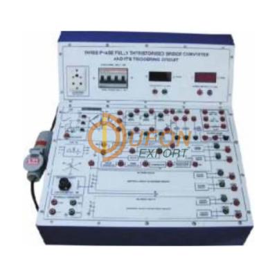 Three Phase Fully Controlled Thyristorized Bridge Converter