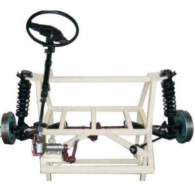 Dufon Cut Section Model Of Steering Gear Box(Working) With Wheel And Axle
