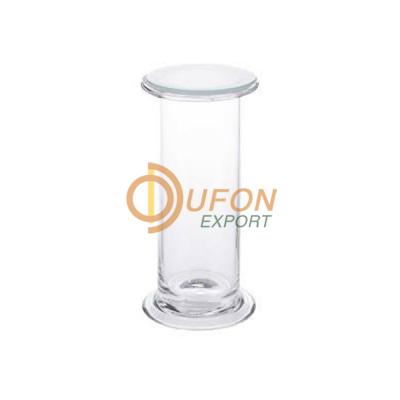 Gas Jar with Lid, Glass