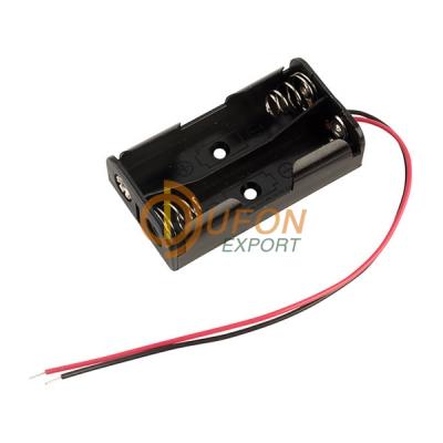 Battery Holder with Flying Leads 2 x AA