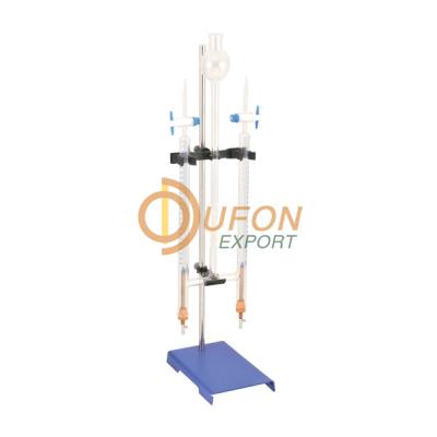 Hoffman Electrolysis Apparatus Glass Part And Electrodes