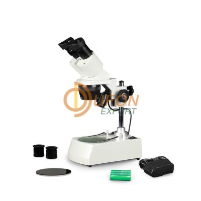 Binocular Stereo Microscope Frosted Glass Plate 2x and 4x Objective