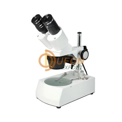 Cordless Rechargeable Dual Power LED Stereo Microscope