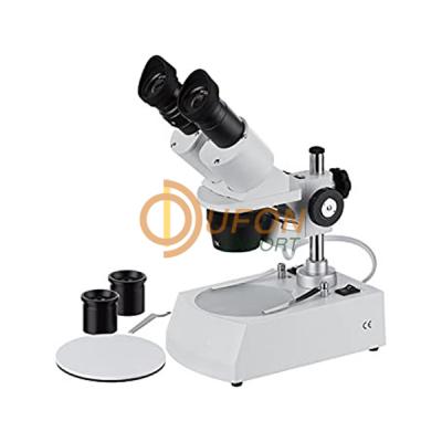 Dual Power Binocular Stereo Microscope 1X and 3X Objective