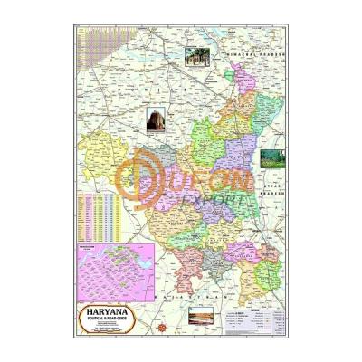 Haryana Map Chart