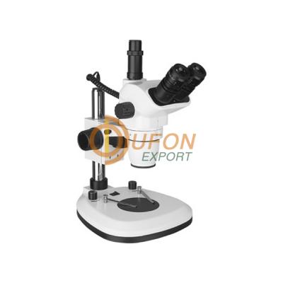 Trinocular Zoom Stereo Microscope 6.7x-45x Magnification