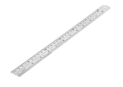 Dufon Metric Metal Ruler