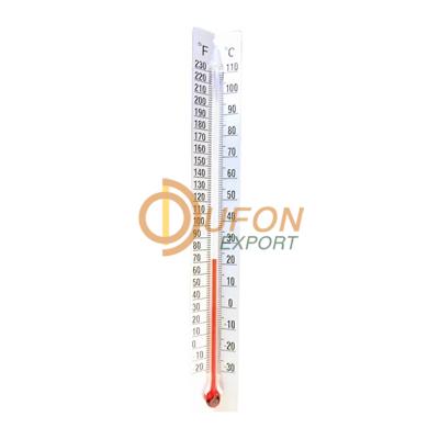 Thermometer Metal Back Double Scale