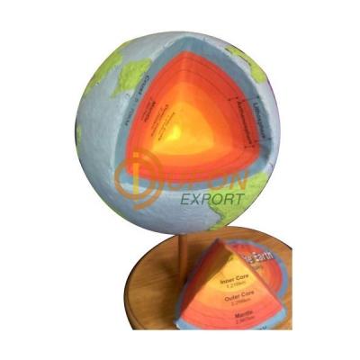 Interior of Earth 3D Model