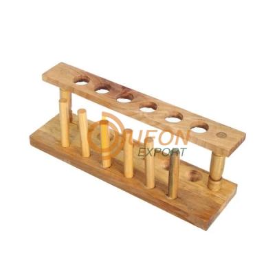 Wooden Test Tube Stand